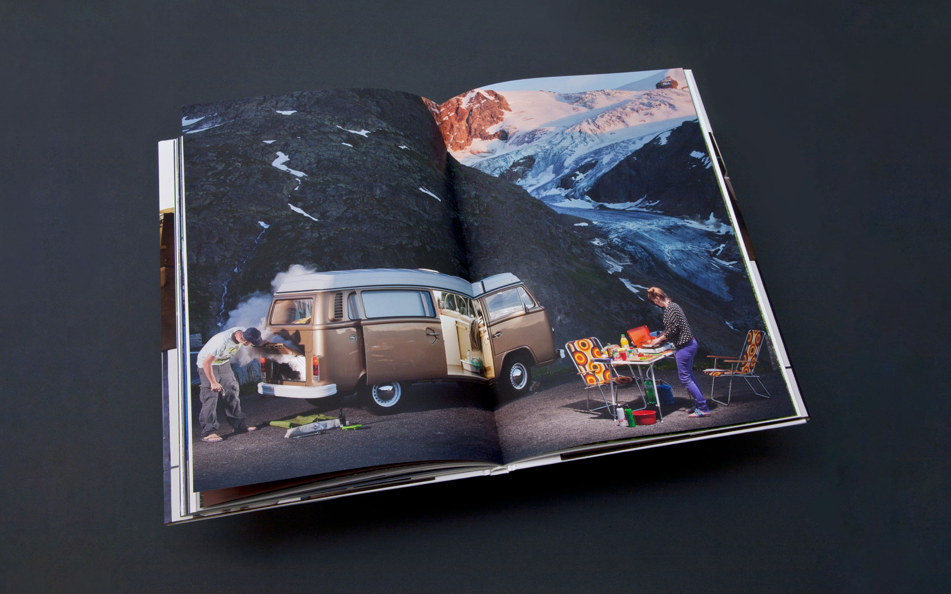 Glacier Book VW Bus